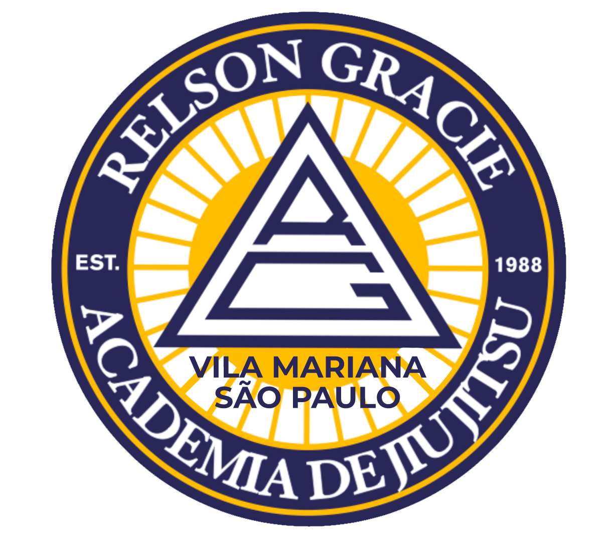 Brasão da Academia Relson Gracie Vila Mariana